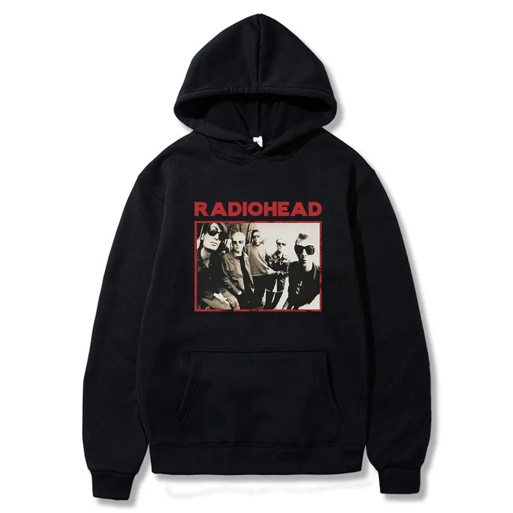 Vintage Rock Band Radiohead Hoodie Hip Hop Alles Musik Album Drucken Sweatshirt Harajuku Streetwear Oversize Hoodies Teens