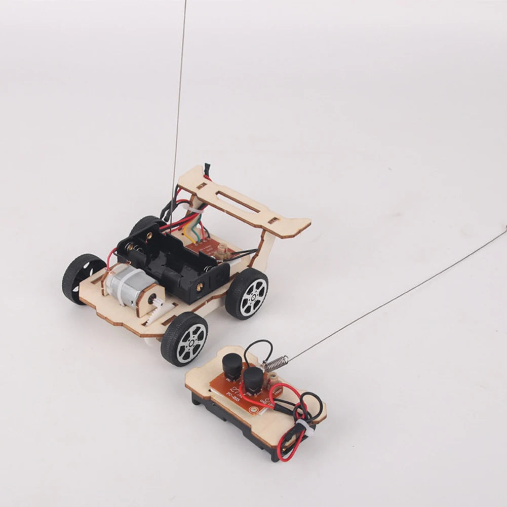 DIY RC Auto Modell Montieren Kit Mini Lehre Lernen STEM Projekt Wissenschaft Bildung Hilfe Experiment Spielzeug für Kinder Kinder Geschenke