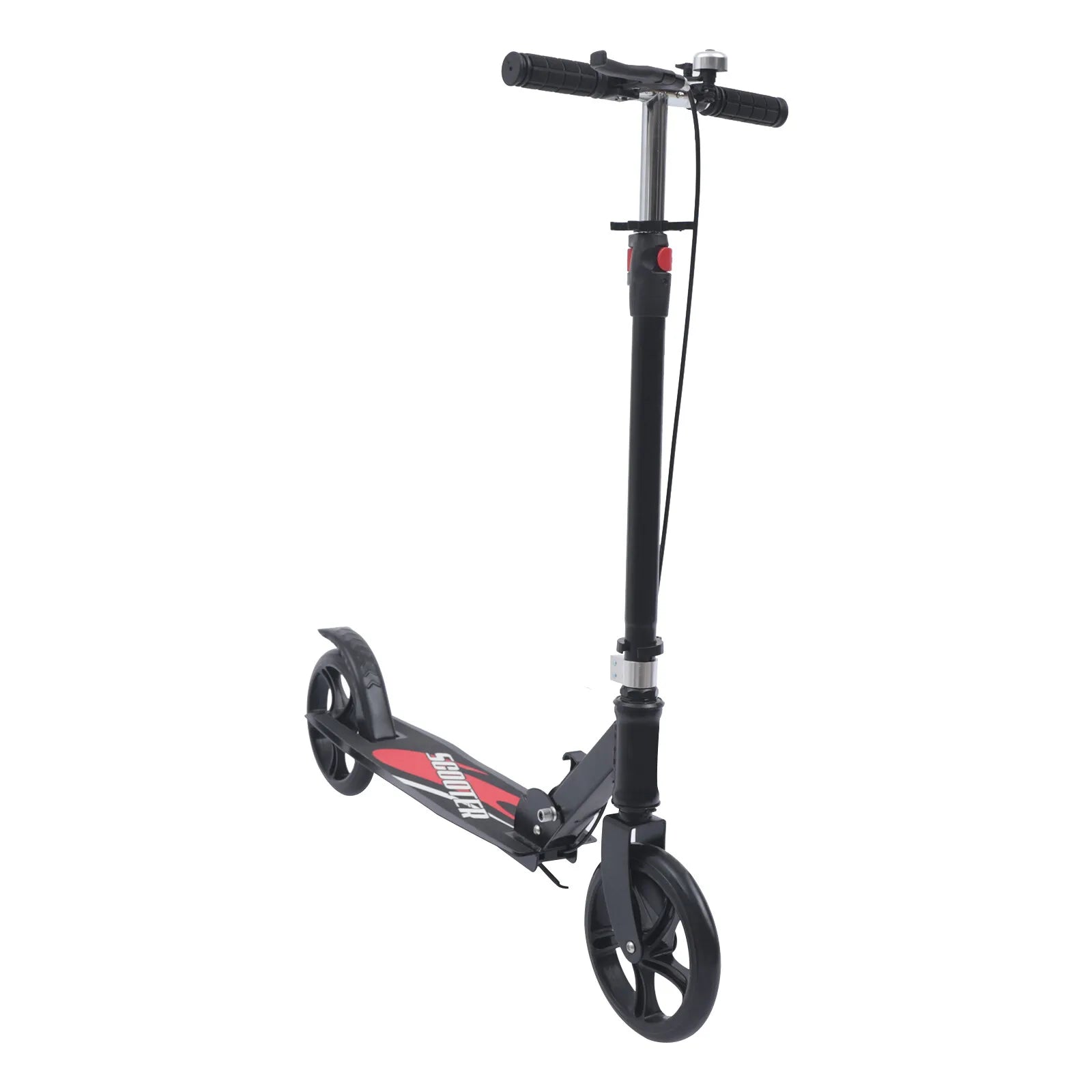 2-Rad-Scooter für Erwachsene und Kinder – faltbar mit 330 Pfund Kapazität PU-Rädern und Doppelbremsen-Tretroller für Pendeln und Freizeit