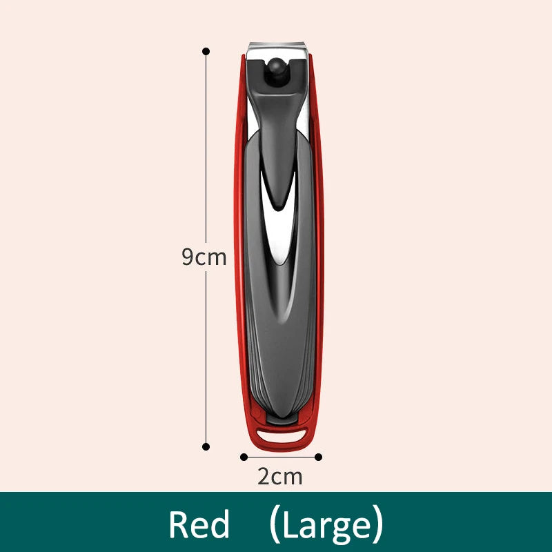 Colorful Nail Clippers, Splash-Proof, Nail Cutter, Detachable Design, Fingernail Clippers, Stainless Steel, Manicure Nail Tool