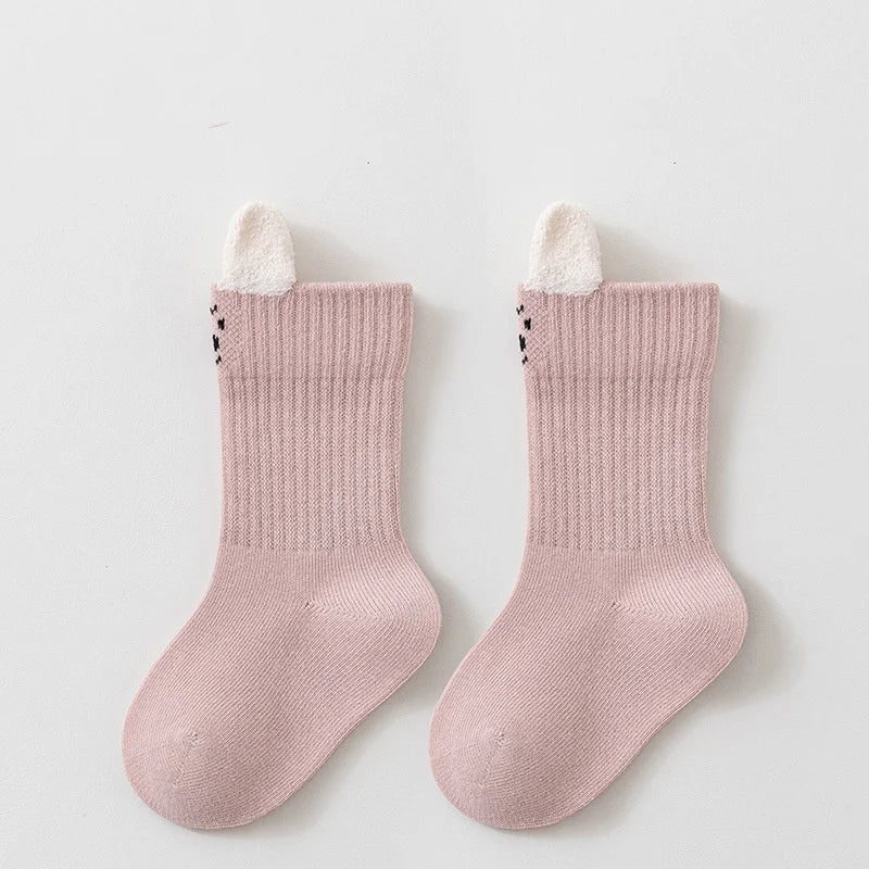 Nette Kinder Socken Für Mädchen Jungen Weiche Baumwolle Baby Kleinkind Junge Mädchen Socke Cartoon kinder Kurze Socken Herbst Winter 0-8Years Neue