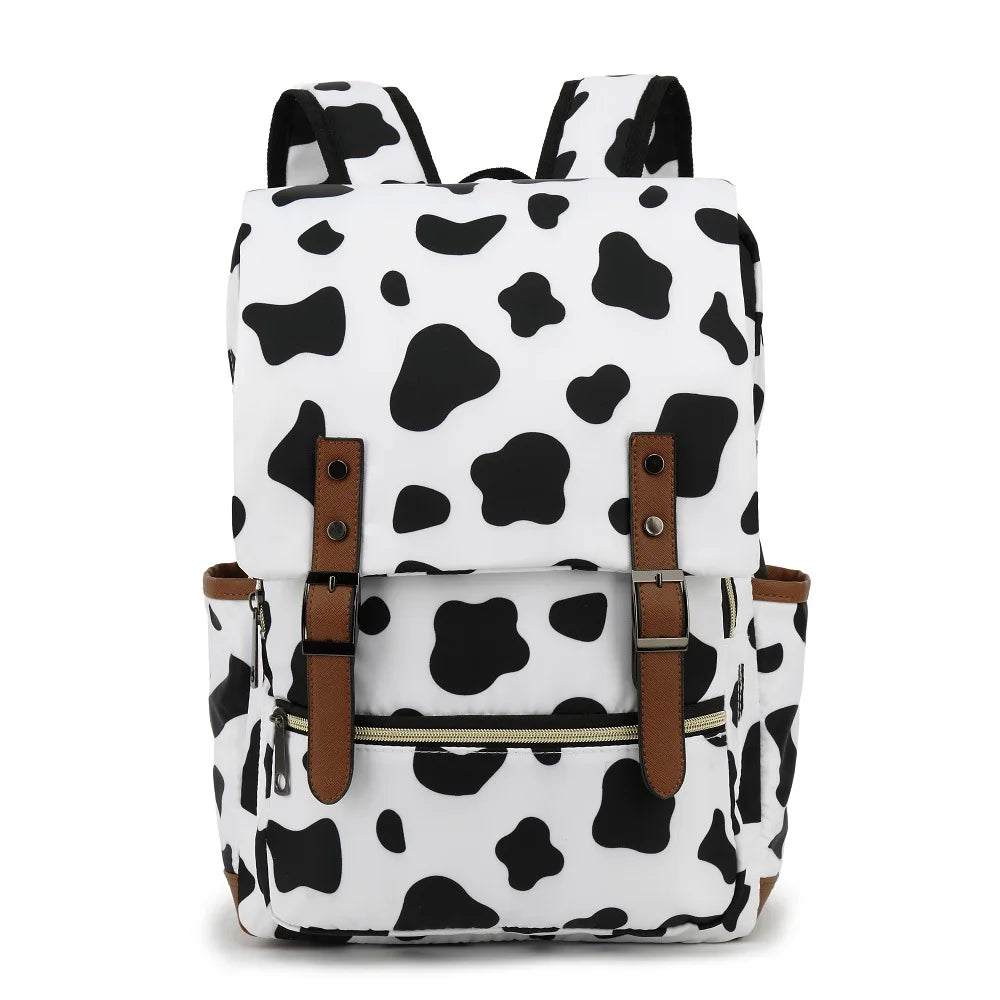 Teens Vintage Canvas Laptop Backpack
