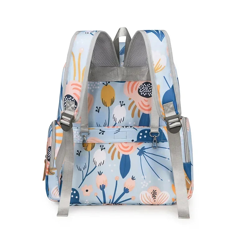 Mama Tasche Nylon gedruckt Mode multifunktion ale Mutter und Baby Taschen gehen Baby Reisen große Kapazität Mutter Tasche Wickelt aschen bebe