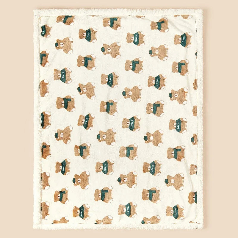 Winter Baby Decke Baby Swaddle Wrap Flanell Lamm Fleece Warme Quilt für Neugeborene Bettwäsche Weiche Baby Kinderwagen Decke Manta Bebe