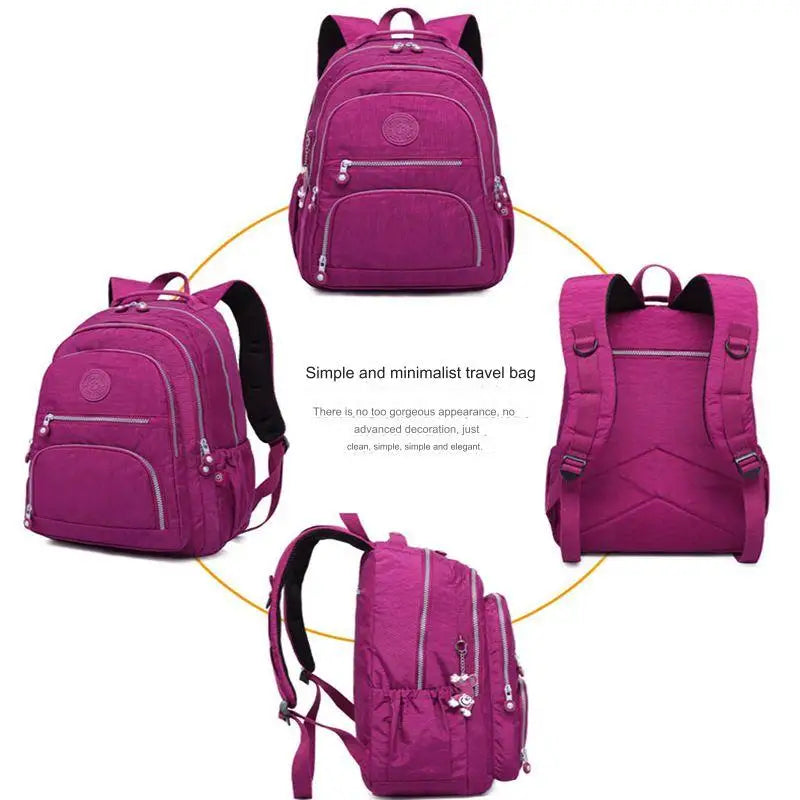 Teens Waterproof School Backpack