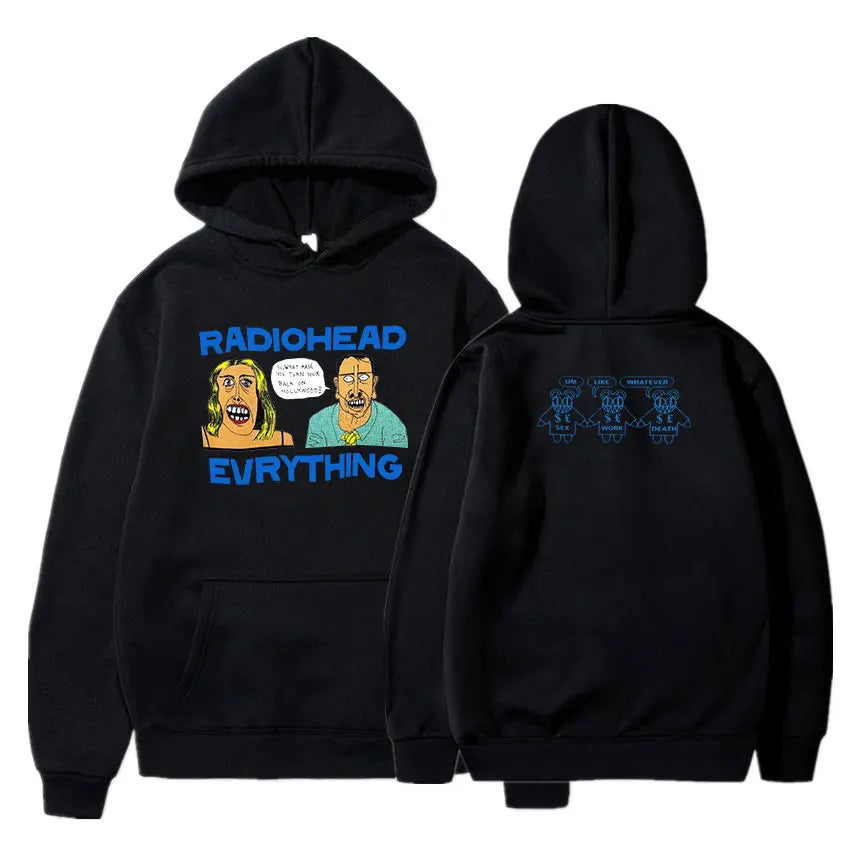 Vintage Rock Band Radiohead Hoodie Hip Hop Alles Musik Album Drucken Sweatshirt Harajuku Streetwear Oversize Hoodies Teens