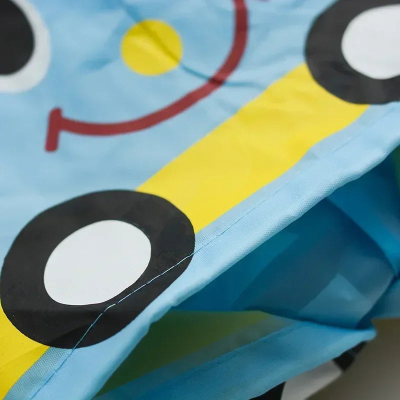Kids Cartoon Animal Raincoat