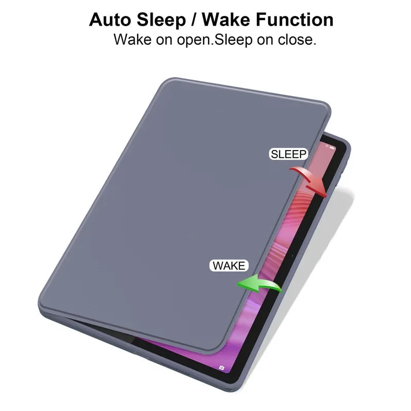 Für Lenovo Tab 10,1 2025 Fall TB311FU Acryl 360 Rotierenden Ständer Tablet Funda Lenovo Tab K10 2nd Gen TB311XU 10,1 zoll shell Kinder