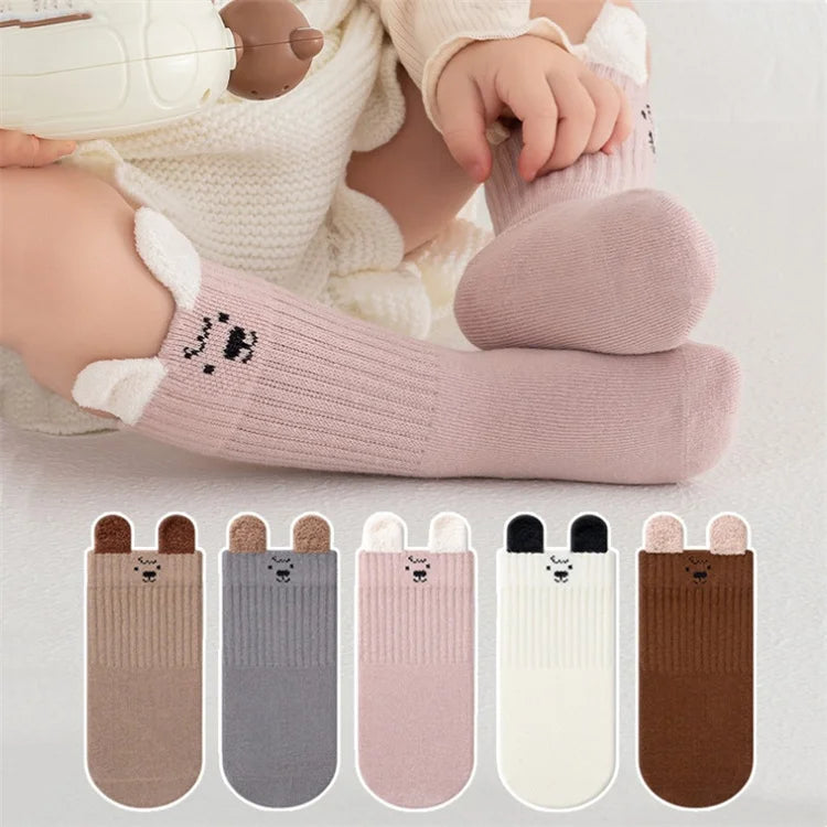 Nette Kinder Socken Für Mädchen Jungen Weiche Baumwolle Baby Kleinkind Junge Mädchen Socke Cartoon kinder Kurze Socken Herbst Winter 0-8Years Neue