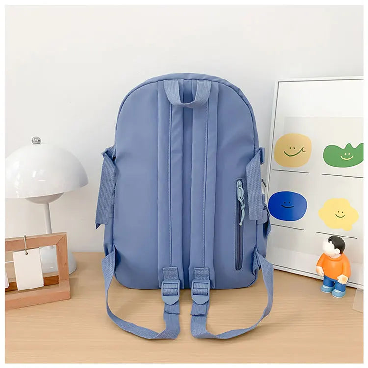 Cute Nylon Student Backpack