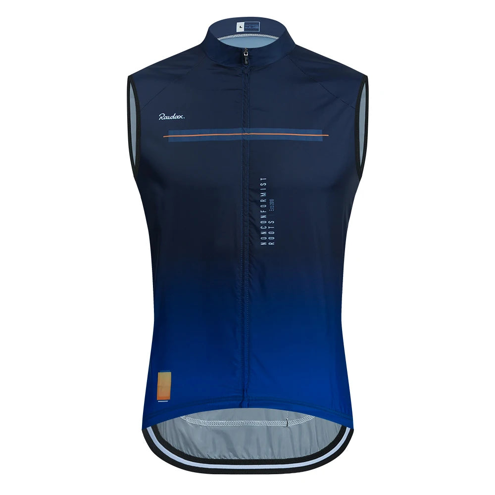 Männer Raudax Ärmellose Radfahren Weste Mesh Ciclismo Lets Gobik Unterhemd Jersey Winddicht Radfahren Kleidung Gilet Motorrad Weste