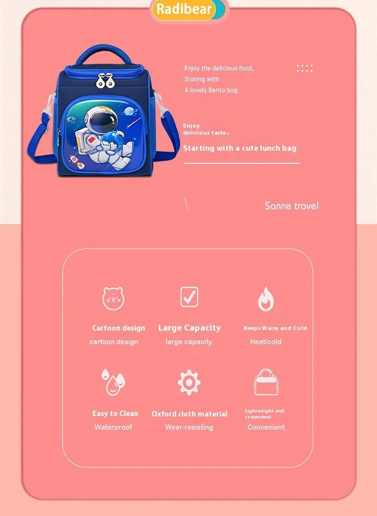 Kids Insulated Lunch Bag