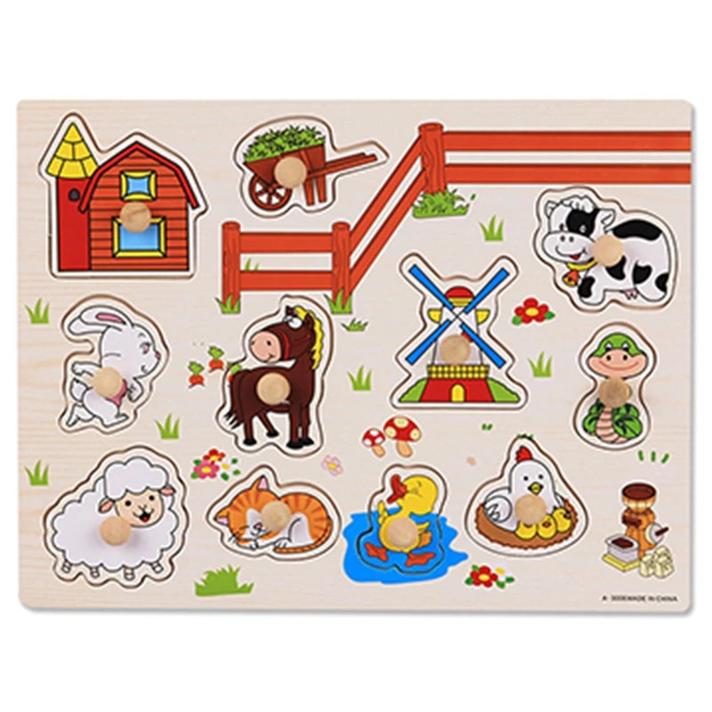 Montessori Wooden Puzzle Toy