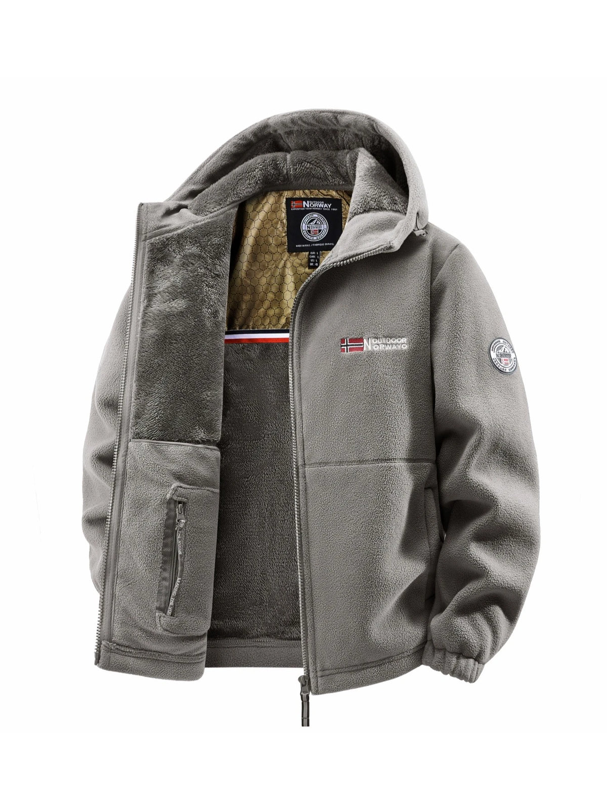Herren-Herbst- und Winter-Outdoor-Kapuzenjacke, geeignet für den täglichen Gebrauch zu Hause, für Reisen, Partys, Pendeln, Outdoor-Mode vielseitig, verbessert das Temperament, Streetwear, Reisekleidung.