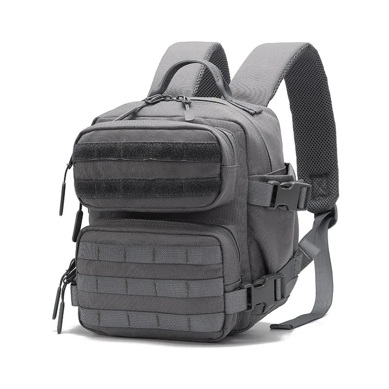 9L Sportrucksack MOLLE 3-Tage Bug Out Bag Mini Outdoor Pack für Damen Herren EDC Camping Wanderrucksack