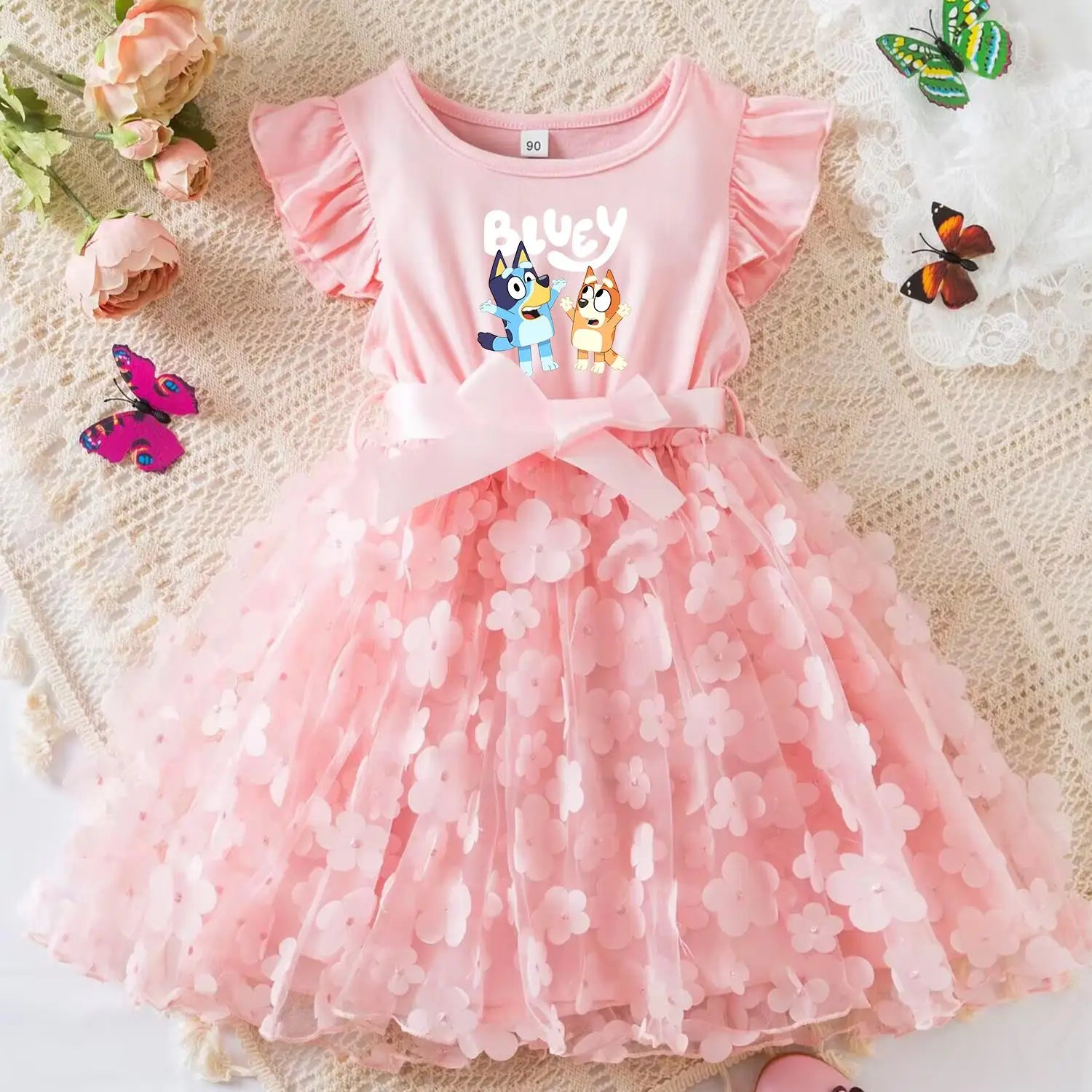Bluey & Bingo Sommerkleid