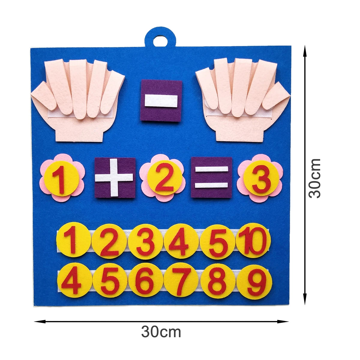 Kleinkind Montessori Spielzeug Filz Finger Zahlen Mathematik Spielzeug Kinder Zählen Frühe Bildung Lernen Spiel Für Kinder Intelligenz