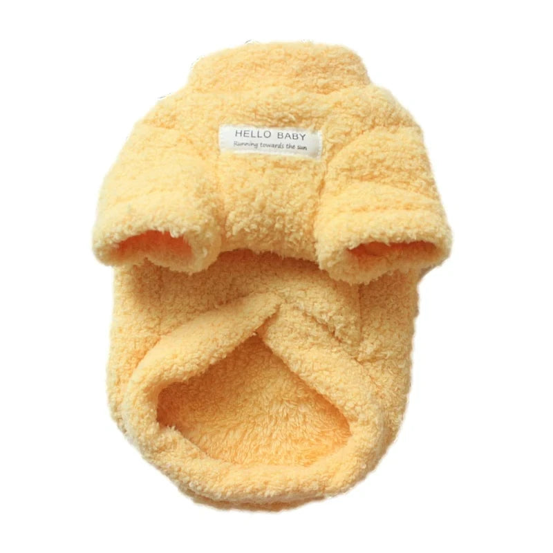 Winter Warmer Hundepullover für kleine Hunde Plüsch Hundekleidung Weicher Welpenmantel Jacke Chihuahua Teddy Welpenkleidung Hundebedarf