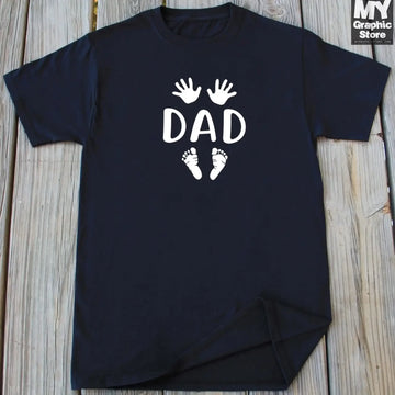 Neu Papa T-Shirt Schwangerschaftsankündigung Baby Überraschung Schwangerschaft Ideen offenbaren Vintage Washed