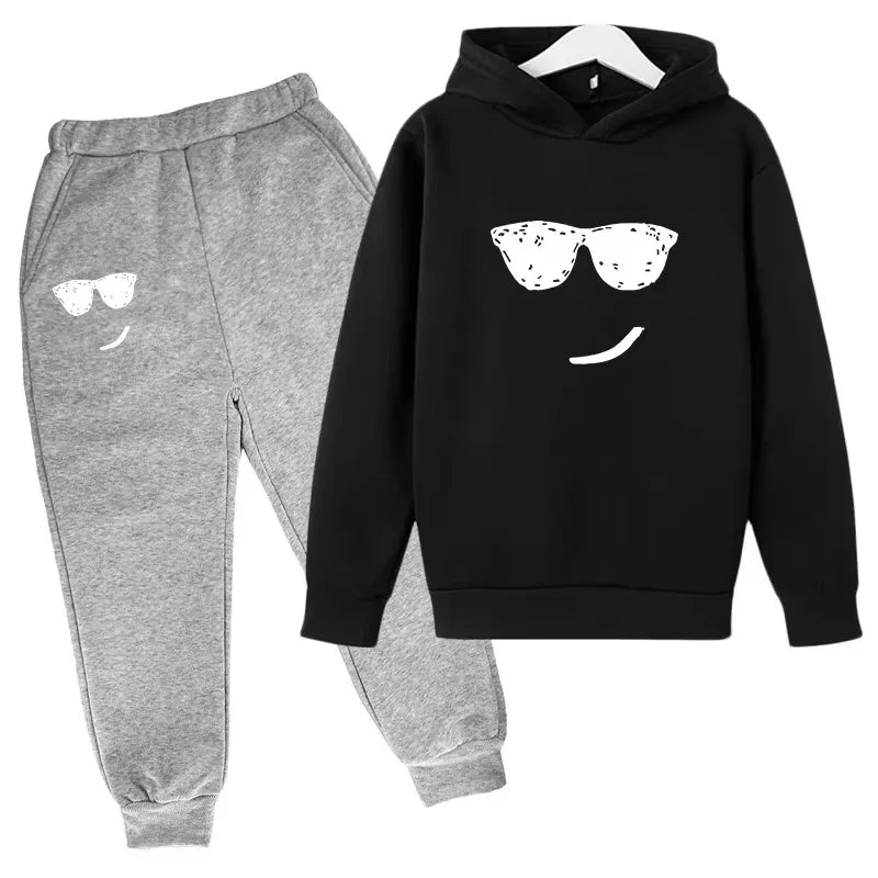 Designer-Kinderkleidung, Jungenkleidung für Kinder von 2 bis 12 Jahren, Herbstanzug für Mädchen, 2025, Mädchen-Set, lässige Loungewear