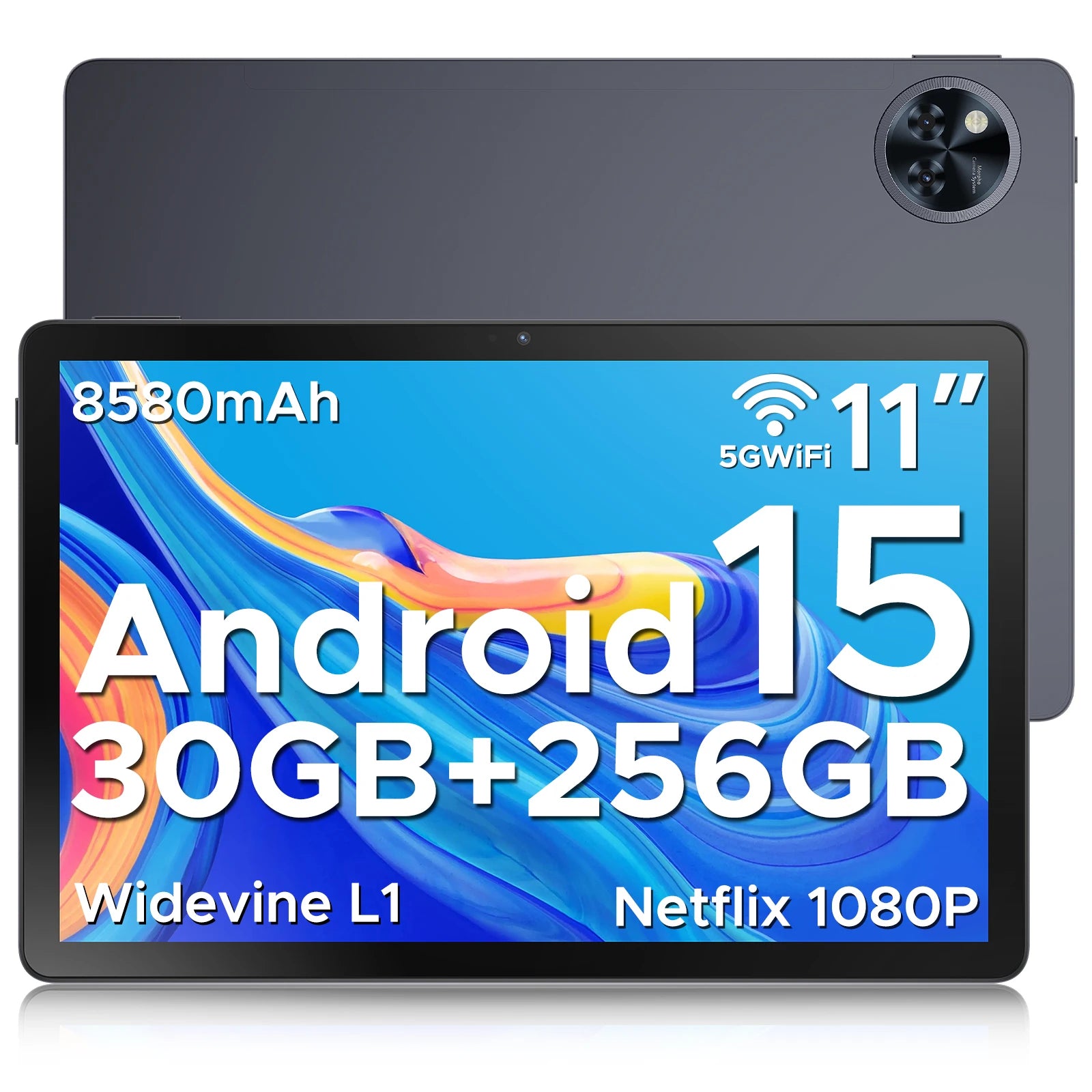 Globale Version DOOGEE U11 Pro Android 16 Tablet-PC 11 Zoll Ultra-Clear 90Hz Display 30GB(6 + 24) 256GB mAh Akku Tablet