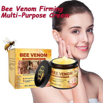 Bee Venom Straffende Creme für schlaffe Haut, Lifting, Straffung, Anti-Falten, Verblassen feiner Linien, feuchtigkeitsspendende Multi-Action-Körpercreme