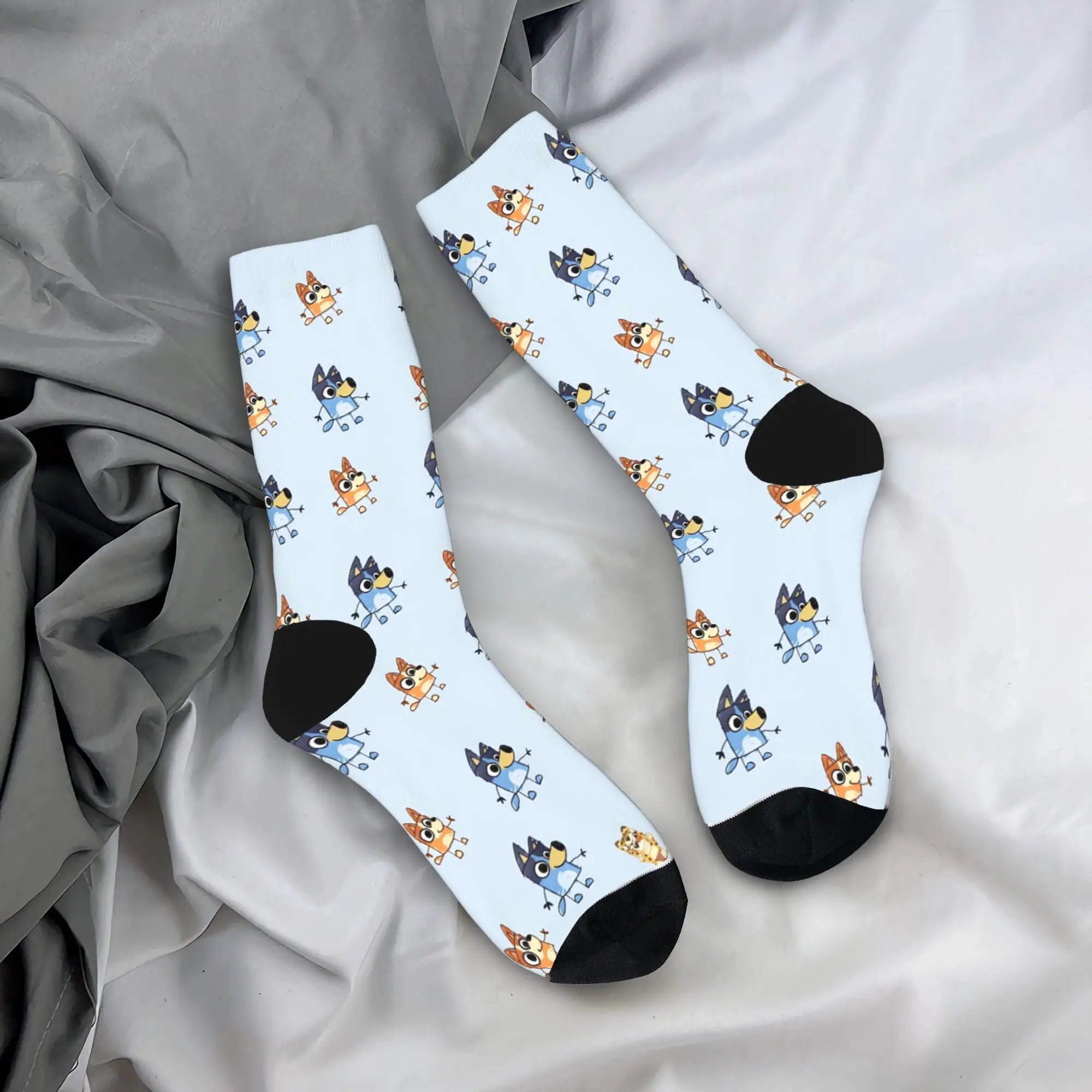 Bluey & Bingo Pattern Socks