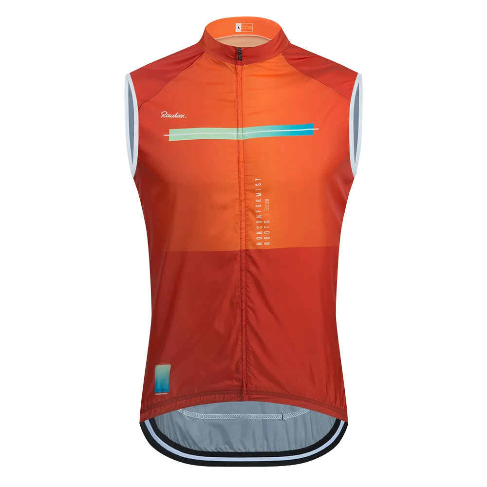 Männer Raudax Ärmellose Radfahren Weste Mesh Ciclismo Lets Gobik Unterhemd Jersey Winddicht Radfahren Kleidung Gilet Motorrad Weste