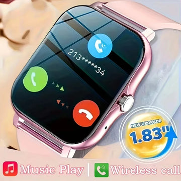 KESHUYOU 2025, neue Smartwatch, Bluetooth, sprechendes Blutsauerstoff-/Blutdruckmessgerät, Smartwatch für Damen und Herren, Weihnachtsgeschenk