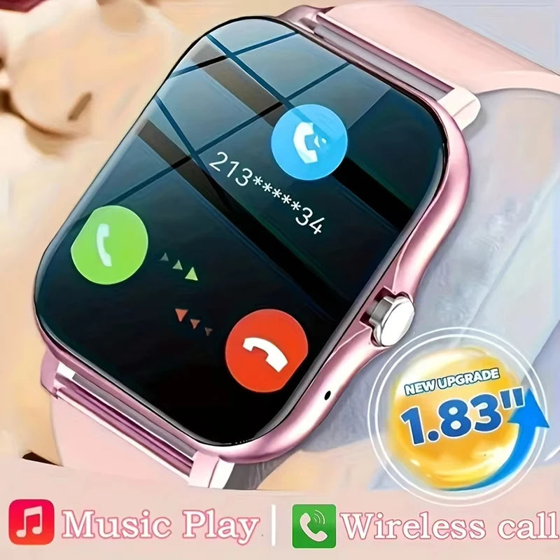 KESHUYOU 2025, neue Smartwatch, Bluetooth, sprechendes Blutsauerstoff-/Blutdruckmessgerät, Smartwatch für Damen und Herren, Weihnachtsgeschenk
