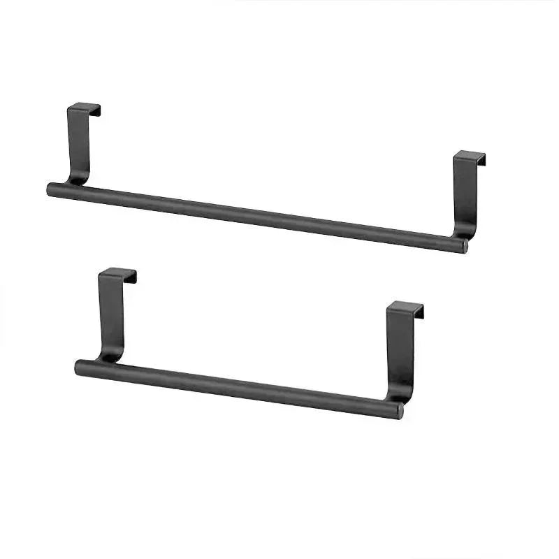 Over-the-Door Towel Rack, Stainless Steel Towel Bar, Storage Organizer for Bathroom, Kitchen, Cabinet Door, Hanging Towel Holder