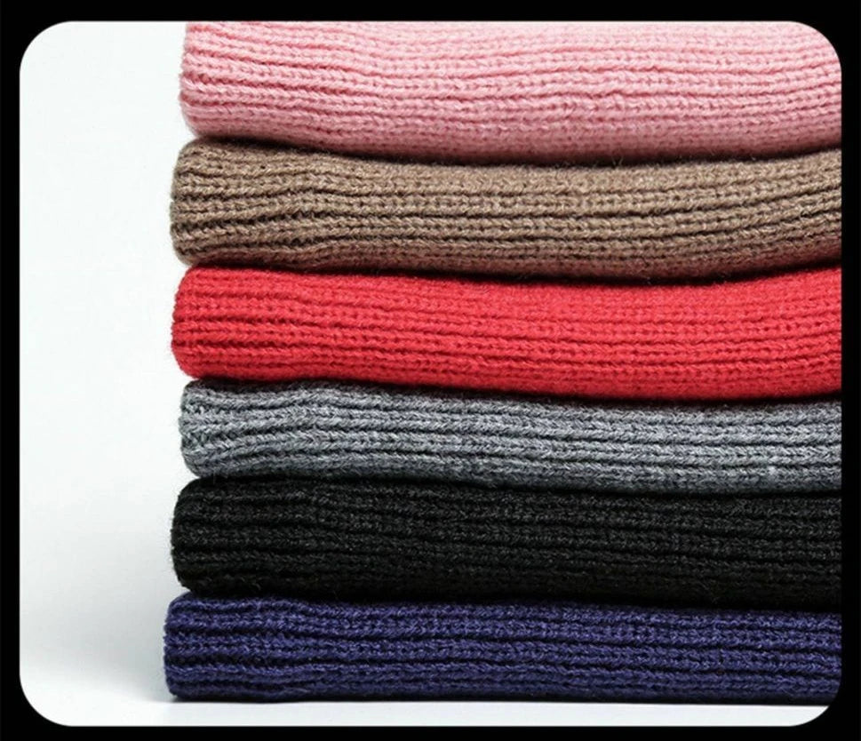 Gestrickter Halswärmer, Sportschal, modisch, weich, für Damen und Herren, Gesichtsbedeckung, Winter, Skaten, Laufen, Wandern, Schals, dick, kältebeständig