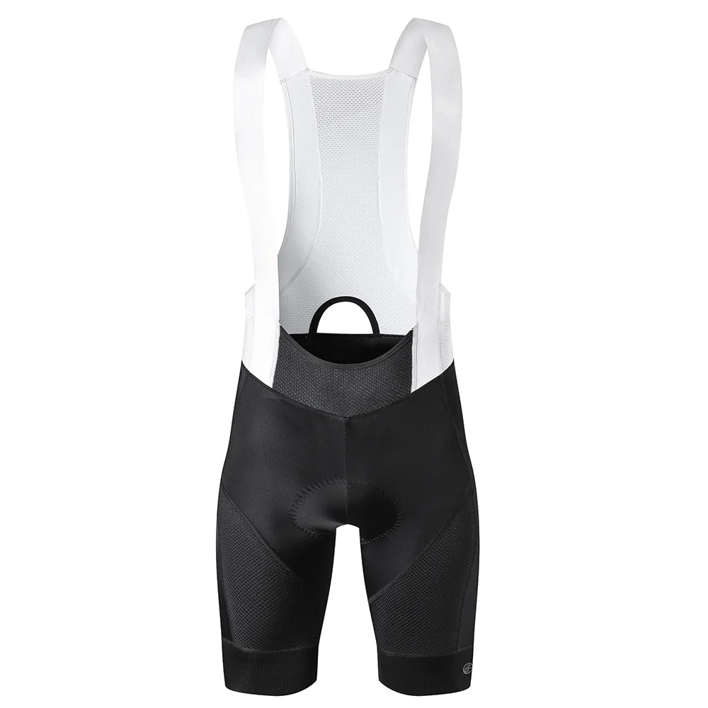 YKYWBIKE Radsport-Trägerhose für Herren Outdoor Rennrad-Sportunterwäsche mit Schwammpolsterung Fahrrad-Trägerhose Herren-Radsportbekleidung MTB-Shorts