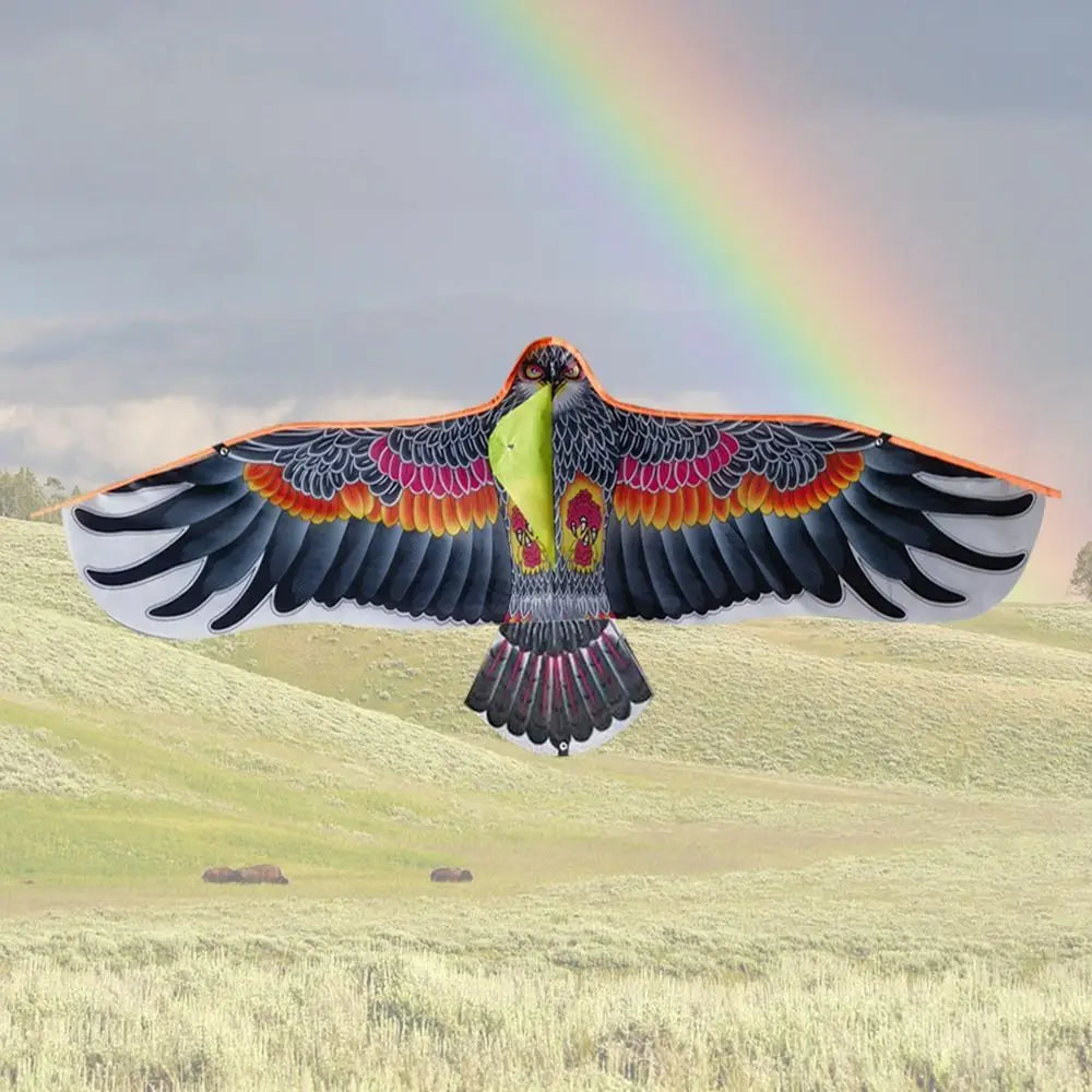 1,1 m Adler Drachen mit 30 Meter Drachen Linie großen Adler fliegen Vogel Drachen Kinder Geschenk Familien reisen Garten Outdoor Sport DIY Spielzeug