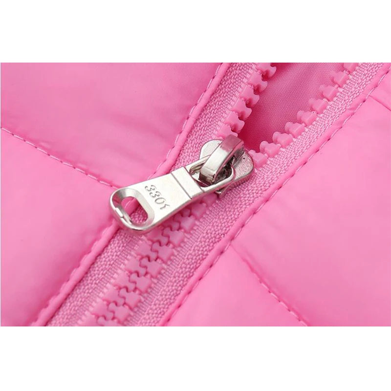 Kinder Junge Leichte Daunenjacke Herbst Winter Mäntel Kinder Mädchen Warme Kapuzenoberbekleidung Teen Lässige Baumwollkleidung 6-14 Jahre