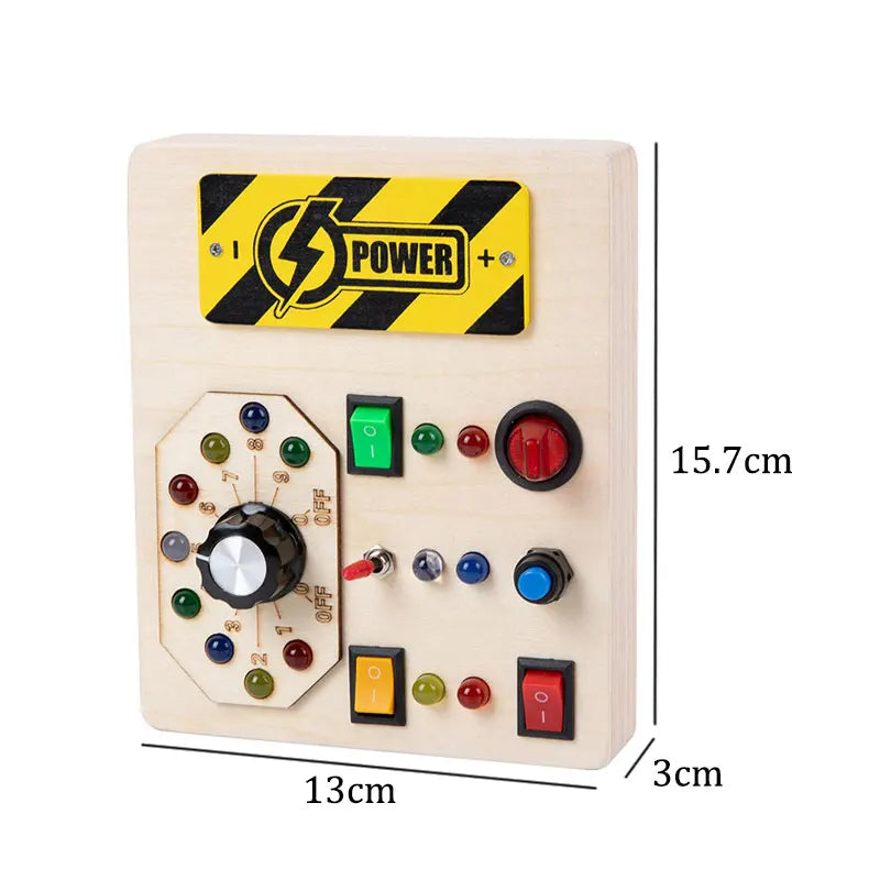 Montessori LED Busy Board