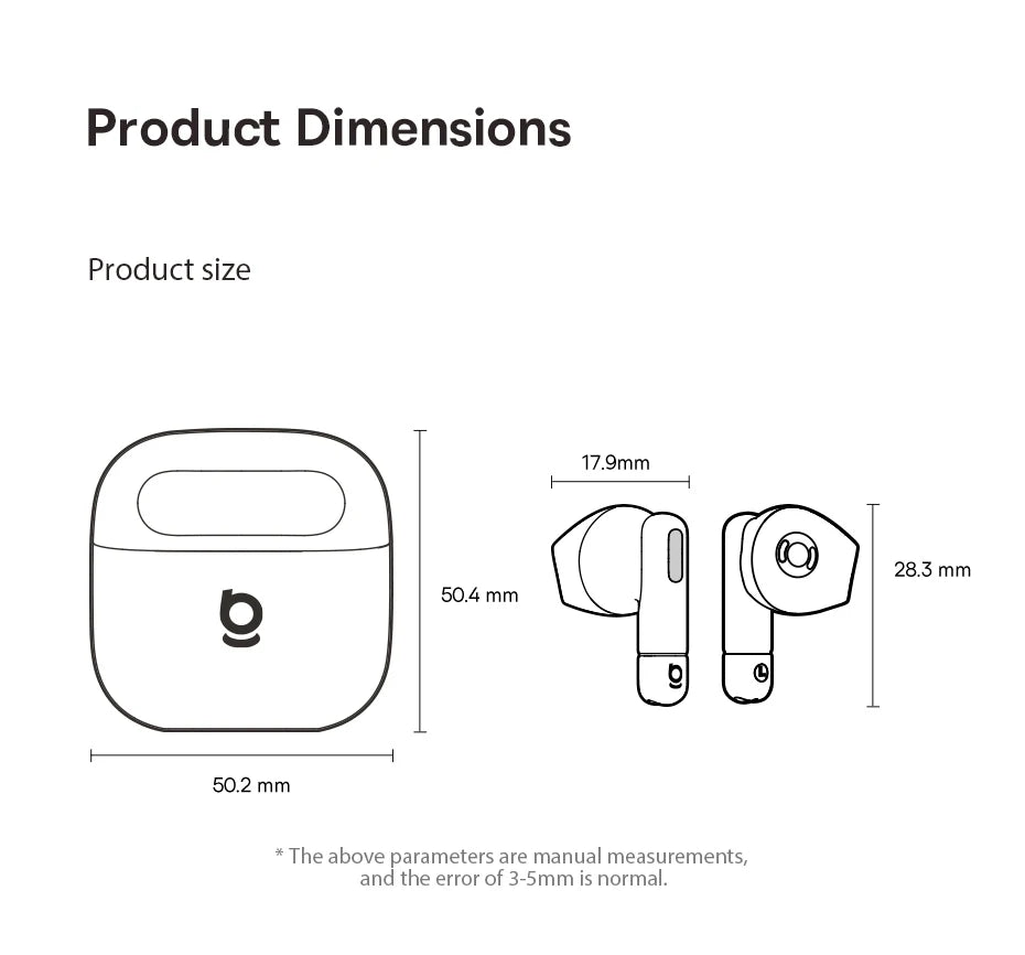 Baseus Bass BS2 Lite True Wireless Earbuds Bluetooth 6.0 Semi-In-Ear-Kopfhörer 2-Mikrofon AI ENC 40H Spielzeit IP55 SuperBass Ohrhörer