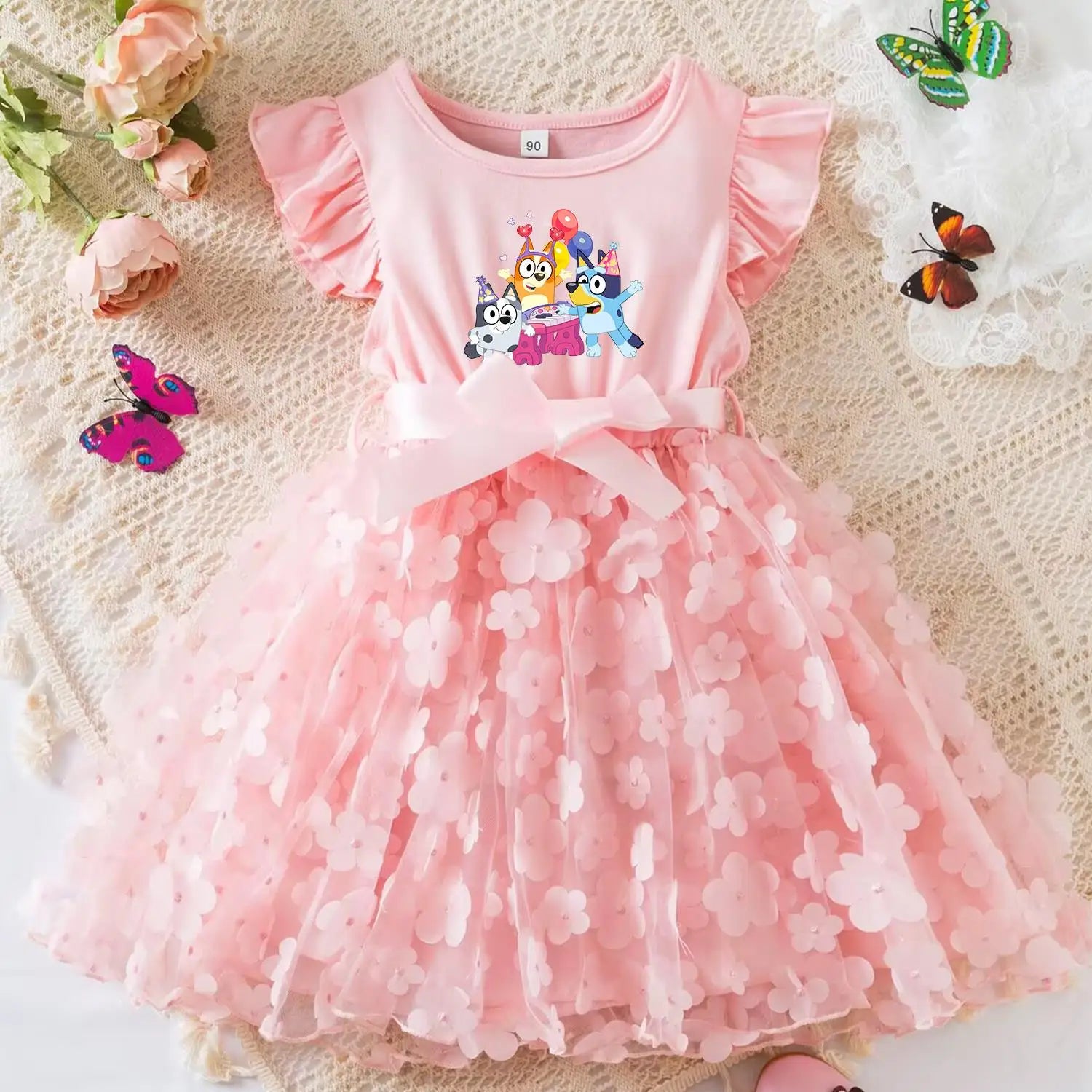Bluey & Bingo Sommerkleid