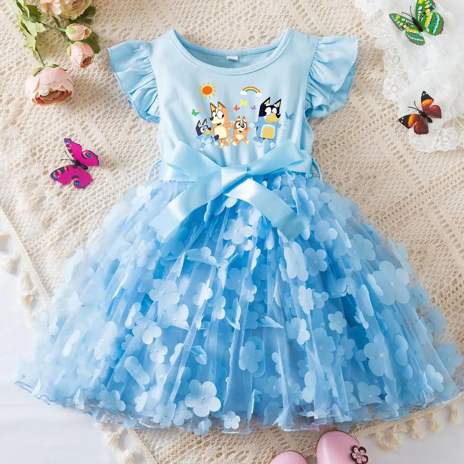 Bluey & Bingo Sommerkleid