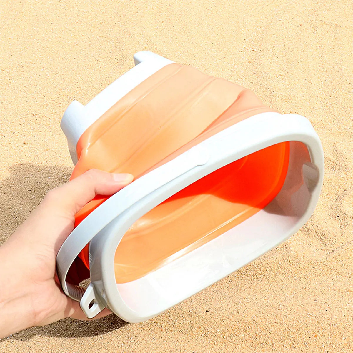 1/2PCS Kinder Strand Schaufel oder mit Klapp Eimer Kind Sand Spitzen Spielzeug Spielen Im Freien Wasser/Schnee spiel Sommer Winter Geschenk
