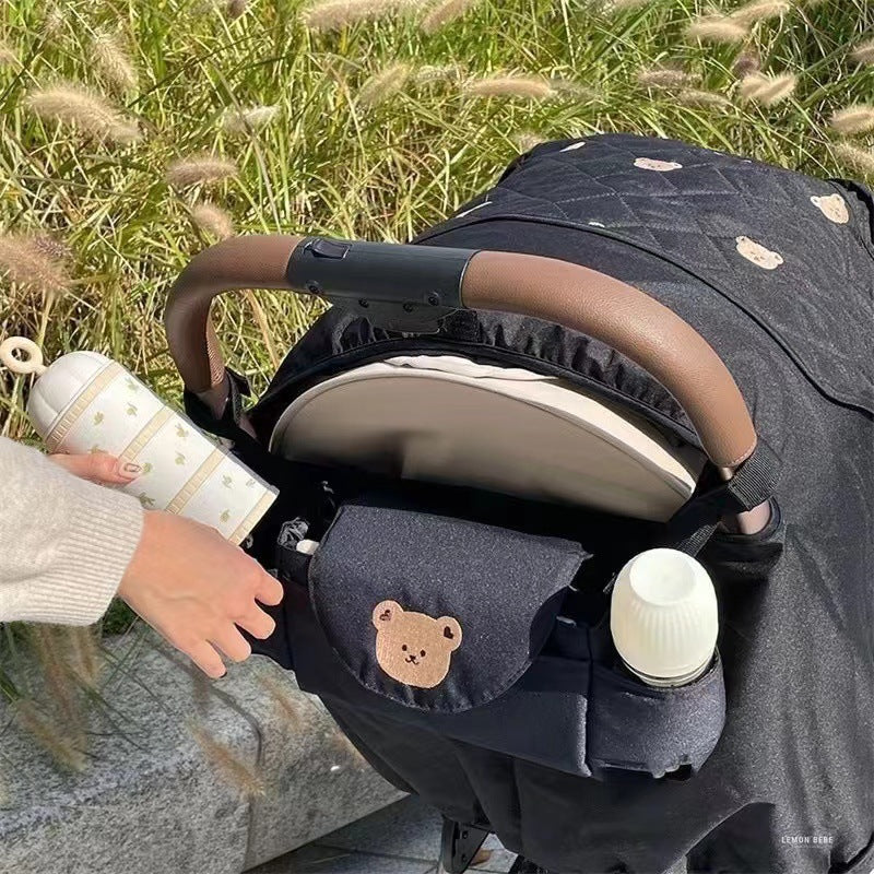 Baby Kinderwagen Tasche Kinderwagen Organizer Baby Zubehör Tasse Halter Neugeborenen Trolley Tragbare Reise Auto Taschen für Wagen Universal