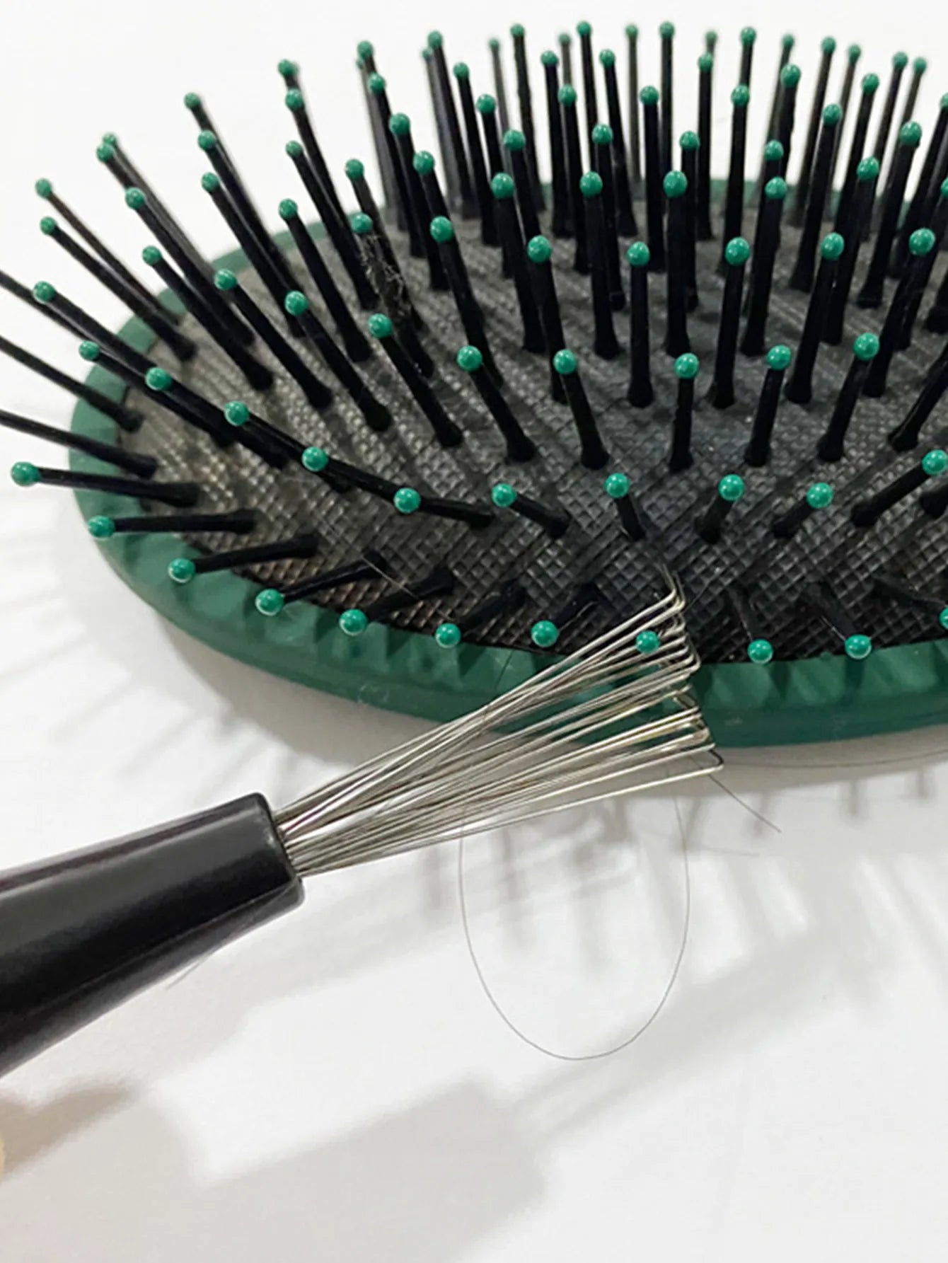 Kamm Haar Pinsel Reiniger Kunststoff Griff Reinigung Pinsel Entferner Eingebettet Schönheit Werkzeuge Reinigung Produkte Reinigungsmittel