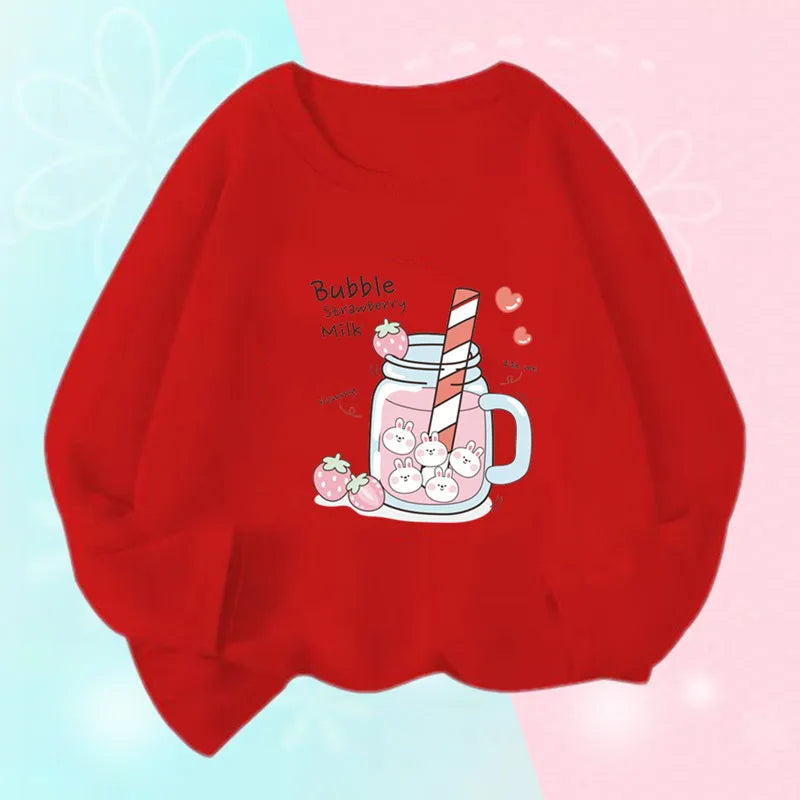 Girls Long Sleeve Graphic Tee