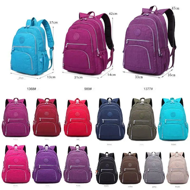 Teens Waterproof School Backpack