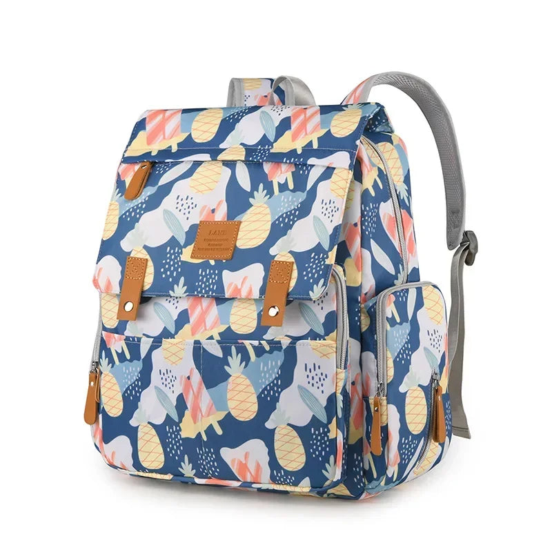 Mama Tasche Nylon gedruckt Mode multifunktion ale Mutter und Baby Taschen gehen Baby Reisen große Kapazität Mutter Tasche Wickelt aschen bebe
