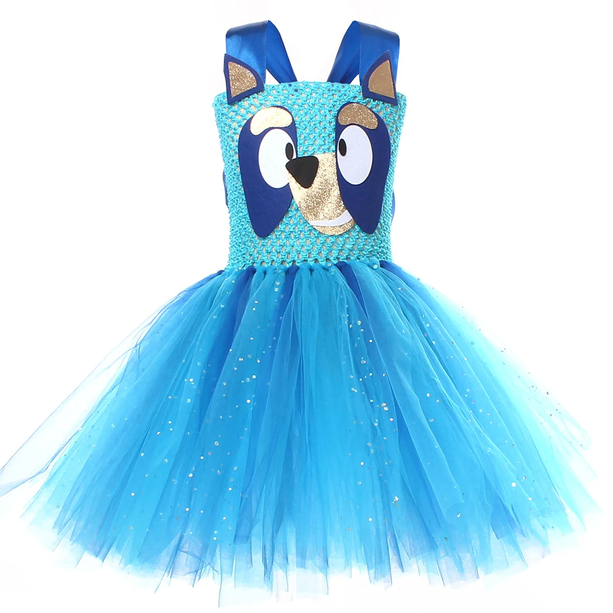 Bluey & Bingo Halloween Costume Dress