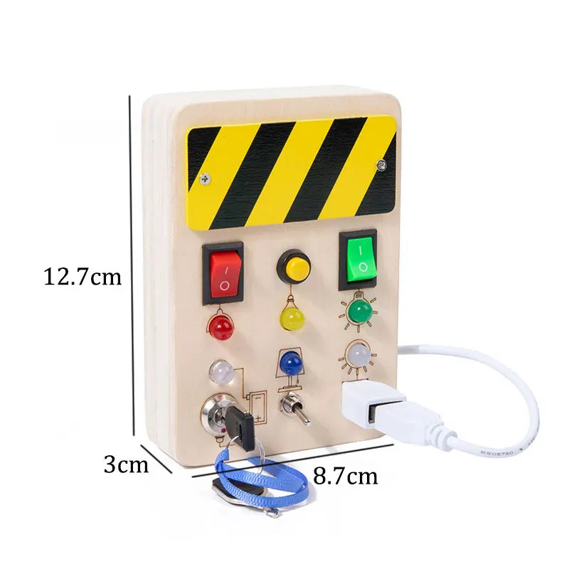 Montessori LED Busy Board