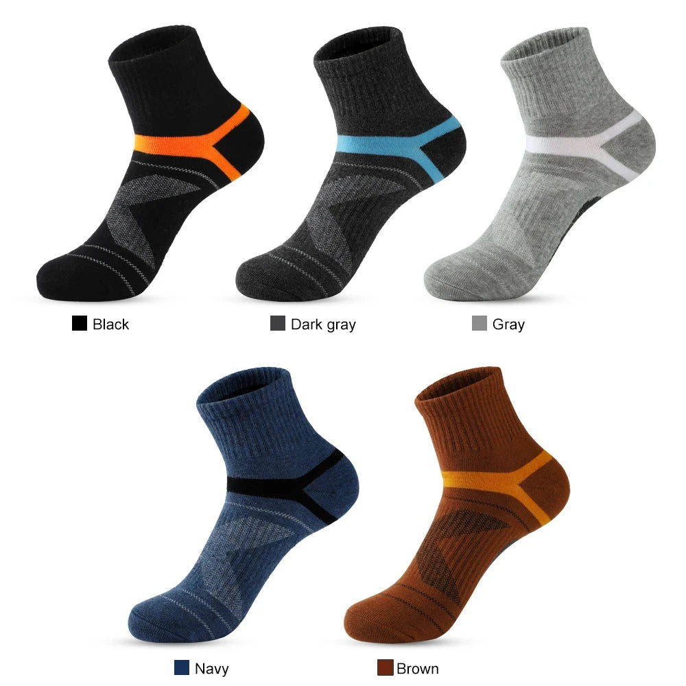 3/5/10/20 Paar Lot Herrensocken Schwarze Sportsocken Casual Run Herbst Winter Hochwertige atmungsaktive Herrensocken
