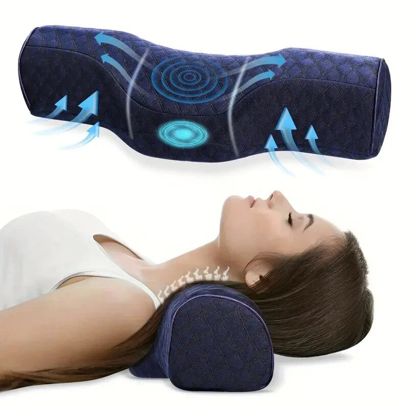 Entlasten Sie Nackenbeschwerden und Nackenkissen, Kopfmassagekissen