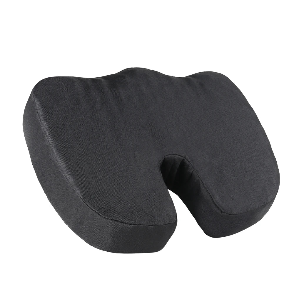 Bequemes, atmungsaktives Sitzkissen, U-förmiges Design, Wellenförmiges Schwamm-Massagekissen kann Gesäßdruck und Steißbeinschmerzen lindern.